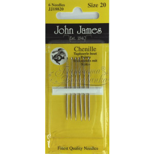 Chenille - Голки для вишивки стрічками або шерстю (Розмір 20) (JJ18820)