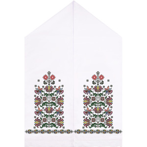 Набір для вишивки нитками Барвиста Вишиванка Весільний рушник 48х250 (ТР049пн5099i)