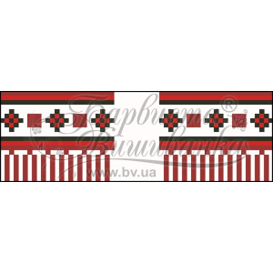Набір ниток DMC для вишивки хрестиком до схеми для вишивання Рушничок для Весільних букетів та декору (ТР064пн1025h)
