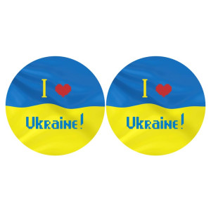 Набір для вишивки нитками Барвиста Вишиванка З Україною в серці 37х18 (ТР672пн3718i)