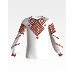 Набір ниток DMC для вишивки хрестиком до заготовки дитячої блузки – вишиванки на 1-3 років Світанок БД037пБ28ннh