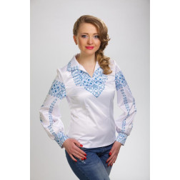 Пошита жіночої блузка-вишиванка Зірка для вишивки бісером і нитками (БЖ067кБ4400)