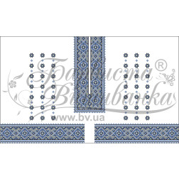 Набір ниток DMC для вишивки хрестиком до заготовки жіночої блузки – вишиванки Чарівниця БЖ115пБннннh