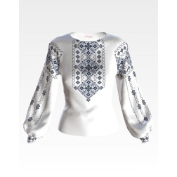 Набір ниток DMC для вишивки хрестиком до заготовки жіночої блузки – вишиванки Діброва (БЖ145пБннннh)