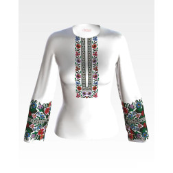 Набір бісеру Preciosa для вишивки бісером до заготовки жіночої блузки – вишиванки Борщівська традиція (БЖ167пБннннb)