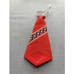 Краватка для хлопчиків вишитий машинною вишивкою хрестиком ХК002пР0725_057