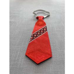 Краватка для хлопчиків вишитий машинною вишивкою хрестиком ХК002пР0725_063