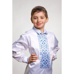 Пошита дитяча сорочка-вишиванка Зірка для вишивки бісером і нитками (СД007кБ3803)