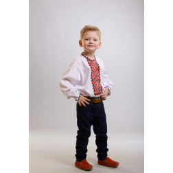 Пошита дитяча сорочка-вишиванка Світанок для вишивки бісером і нитками (СД014шБ4001)