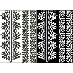Набір бісеру Preciosa для вишивки бісером до схеми для вишивання на водорозчинному клейовому флізеліні Канва з нанесеним малюнком (ФЛ202гн2030b)