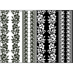 Набір бісеру Preciosa для вишивки бісером до схеми для вишивання на водорозчинному клейовому флізеліні Канва з нанесеним малюнком (ФЛ204гн2030b)