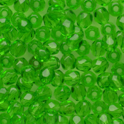 Fire Polish 3mm (loose) : Green (FP1-03-50120-1)