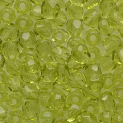 Fire Polish 3mm (loose) : Olivine (FP1-03-50230-1)