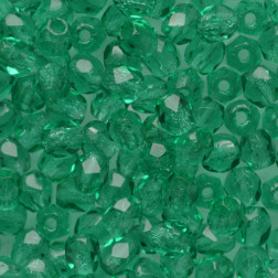 Fire Polish 3mm (loose) : Emerald (FP1-03-50720-1)