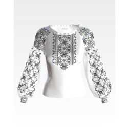 Набір ниток DMC для вишивки хрестиком до заготовки жіночої блузки – вишиванки  Ніжність весни (ЖЕ040кБннннh)