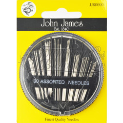 30 Assorted Needle - Компактний набір з 30 ручних швейних голок (JJ80000)