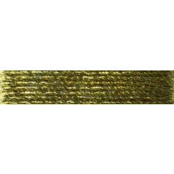 Metallic Mouline pure gold №4, 4-х жильні, спіраль 20 м. Madeira4007