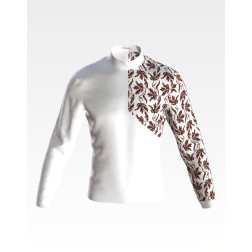Набір ниток DMC для вишивки хрестиком до заготовки чоловічої сорочки – вишиванки Стежина ЧЕ061пБнн07h