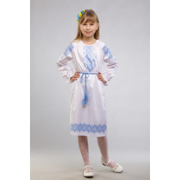 Заготовка дитячого плаття на 9-12 років Мамина ніжність для вишивки бісером (ПД017кБ40нн)