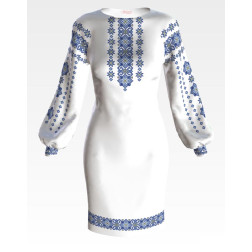 Набір ниток DMC для вишивки хрестиком до заготовки жіночої сукні – вишиванки Елегантність ПЛ141пБннннh