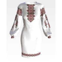 Набір ниток DMC для вишивки хрестиком до заготовки жіночої сукні – вишиванки Зоряна ніч ПЛ143пБннннh