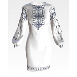 Набір ниток DMC для вишивки хрестиком до заготовки жіночої сукні – вишиванки Діброва (ПЛ145пБннннh)