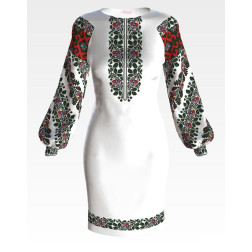 Набір ниток DMC для вишивки хрестиком до заготовки жіночої сукні – вишиванки Борщівська чарівність (ПЛ152пБннннh)