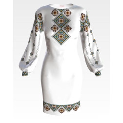 Набір ниток DMC для вишивки хрестиком до заготовки жіночої сукні – вишиванки Різнобарвя (ПЛ164пБннннh)