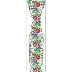 Набір бісеру Preciosa для вишивки бісером до заготовки жіночої сукні – вишиванки Троянди і конвалії (ПЛ169пБннннb)
