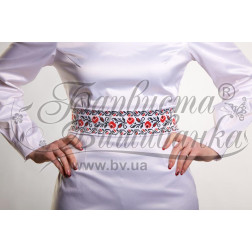 Набір бісеру Preciosa для вишивки бісером до заготовки жіночого пояса – вишиванки Весільні пари (ПС043пБннннb)