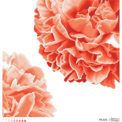 Набір для вишивки бісером Барвиста Вишиванка Розкішні персикові півонії 58х58 (ТК072пн5858k)