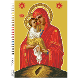 Набір бісеру Preciosa для вишивки бісером до схеми для вишивання Почаївська Ікона Божої Матері (ТО082пн3043b)