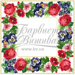 Набір бісеру Preciosa для вишивки бісером до схеми для вишивання скатертини Королівська ТР036пБ6262b