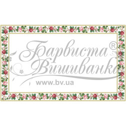 Набір бісеру Preciosa для вишивки бісером до схеми для вишивання скатертини Ніжний аромат ТР044аБ9999b