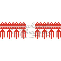 Набір ниток DMC для вишивки хрестиком до схеми для вишивання Рушничок для Весільних букетів та декору (ТР110пн1025h)
