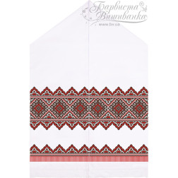 Схема Весільний рушник для вишивки бісером і нитками на тканині (ТР428пн5099)
