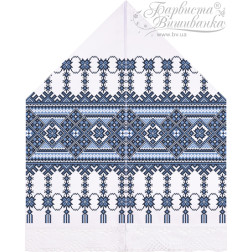 Набір для вишивки нитками Барвиста Вишиванка Рушник для Весільних Ікон 28х120 (ТР484пн3099i)