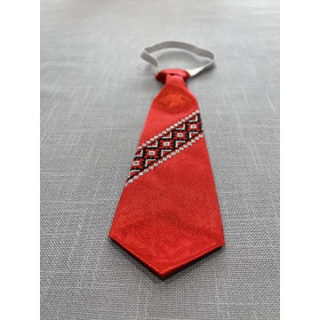 Краватка для хлопчиків вишитий машинною вишивкою хрестиком ХК002пР0725_063