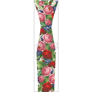 Набір бісеру Preciosa для вишивки бісером до заготовки жіночої сукні – вишиванки Розкішні троянди, фіалки, конвалії (ПЛ173пБннннb)