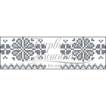 Набір бісеру Preciosa для вишивки бісером до схеми для вишивання Рушничок для Весільних букетів та декору (ТР060пн1025b)