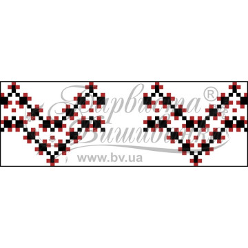 Схема Рушничок для Весільних букетів та декору для вишивки бісером і нитками на тканині (ТР106пн1025)