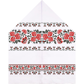 Набір для вишивки бісером Барвиста Вишиванка Рушник для Весільних Ікон 28х120 (ТР117пн3099k)