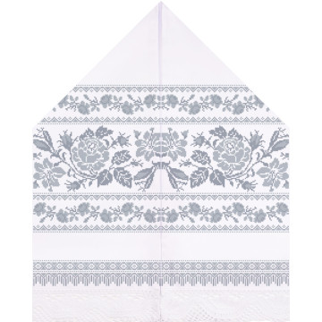 Набір для вишивки нитками Барвиста Вишиванка Рушник для Весільних Ікон 28х120 (ТР121пн3099i)