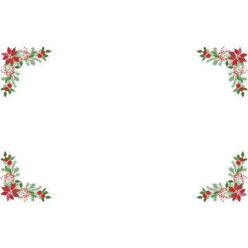 Набір для вишивки нитками Барвиста Вишиванка скатертини Різдвяна 220х150 (ТР783пБ9999i)