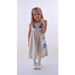 Платье-вышиванка для девочки (ДП027дМ0103_06)
