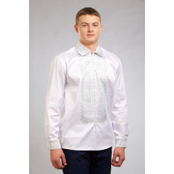 Сшитая мужская сорочка – вышиванка  Мережка для вышивки бисером и нитками (СЧ031кБ4807)