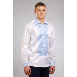 Сшитая мужская сорочка – вышиванка  Роса для вышивки бисером и нитками (СЧ032кБ4807)