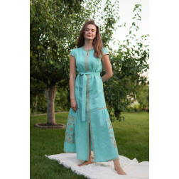Сшитое женское платье - вышиванка БОХО для вышивки нитками Молодежная (ПЕ001лЗ4207_025_205)