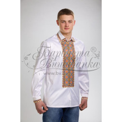 Набор ниток DMC для вышивки крестиком к мужской заготовке рубашки – вышиванки Прикарпатье (СЧ011пБннннh)