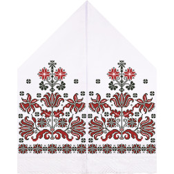 Набор для вышивания бисером Барвиста Вышиванка Рушник для Свадебных Икон 28х120 (ТР055пн3099k)